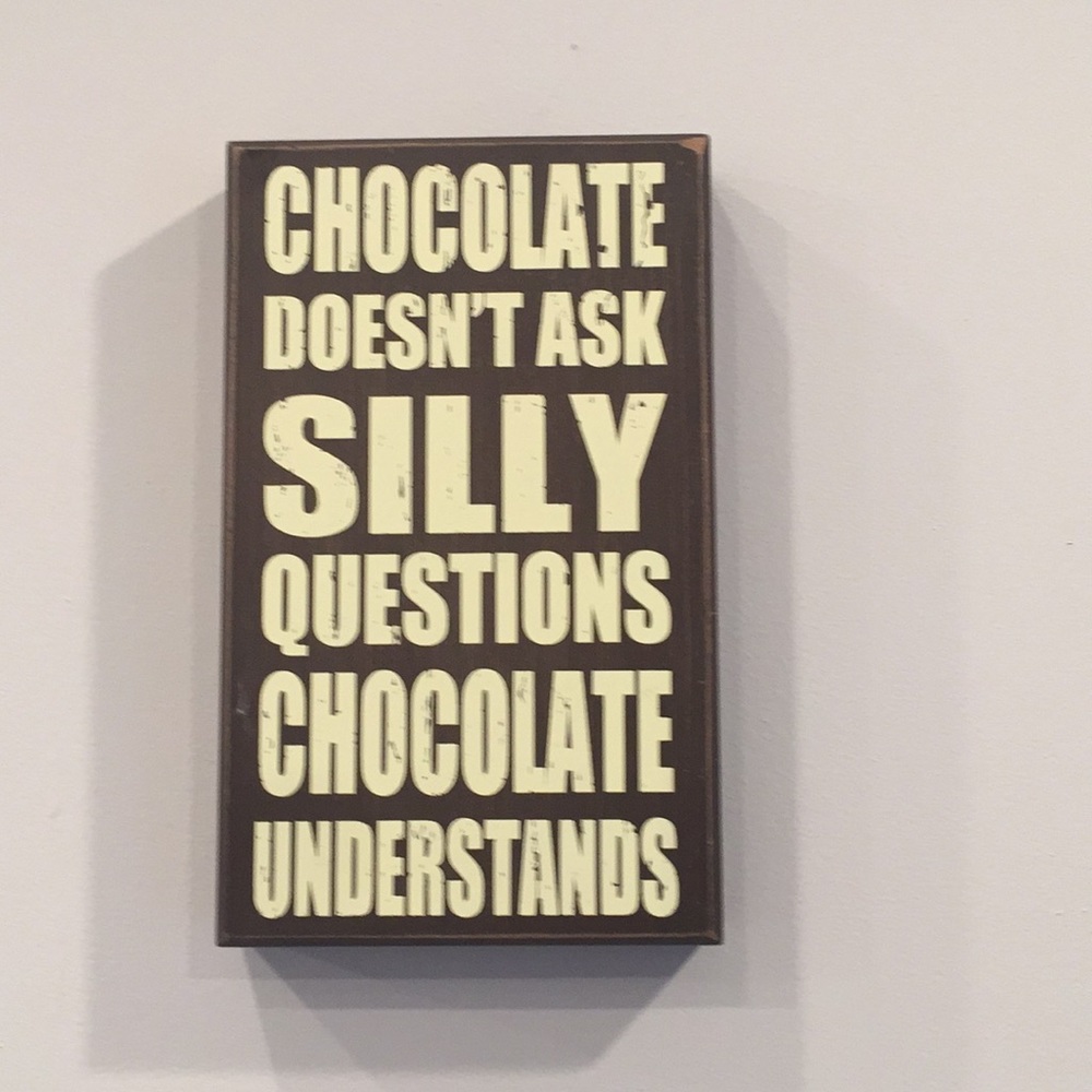 Wood quote art 🍫